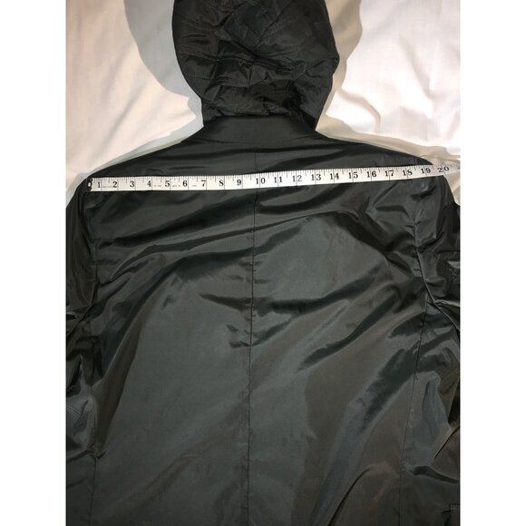Banana Republic Mens Green Blazer/Field Jacket W/Hood Vest - Picture 7 of 12
